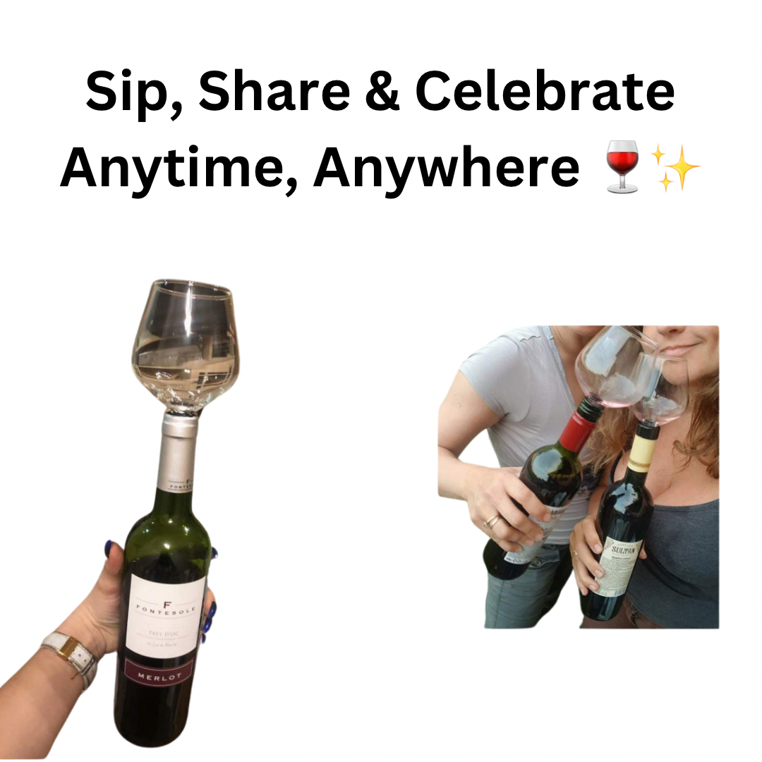 Sipfinity Glass – The Only Wine Glass That Makes Sense 🍷😂