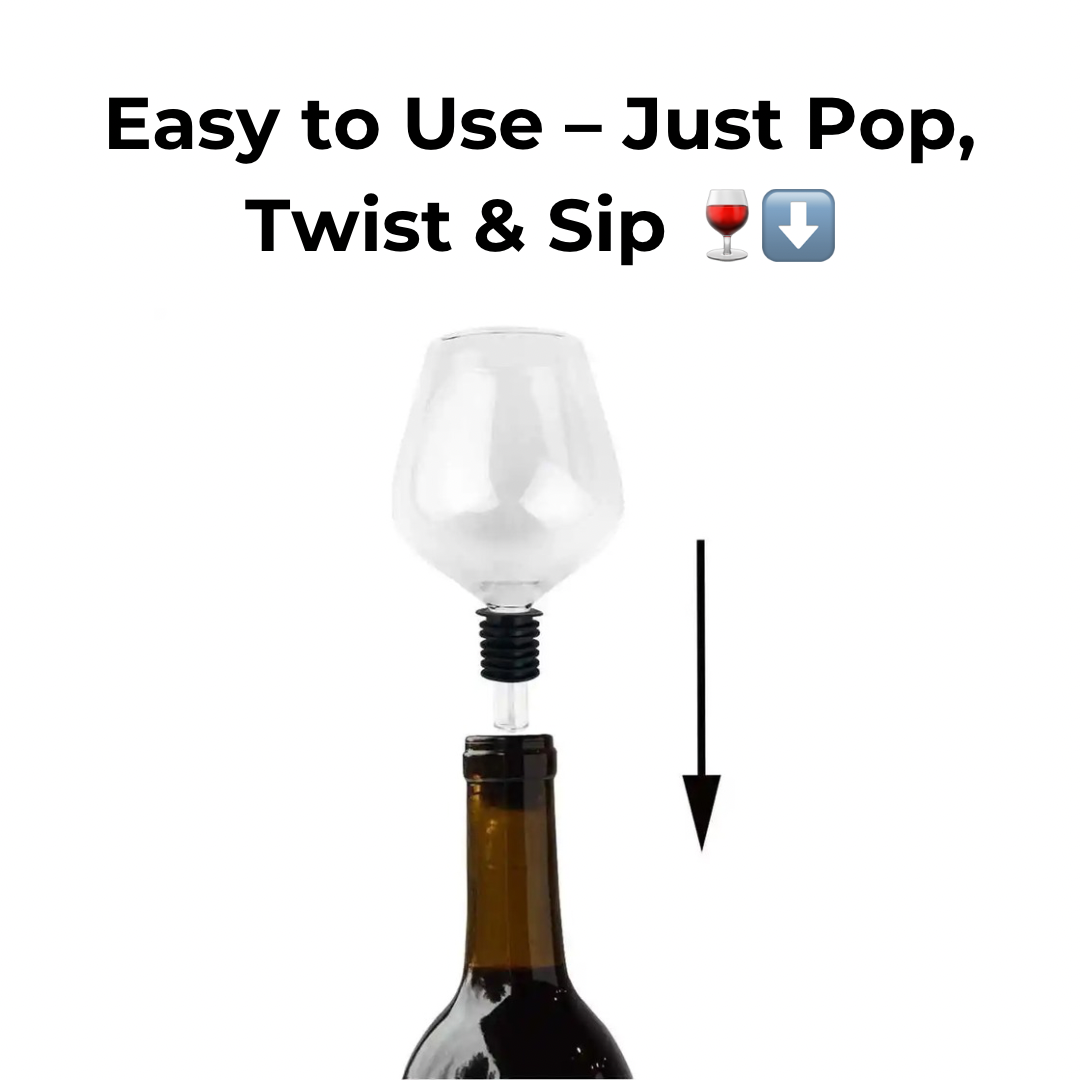 Sipfinity Glass – The Only Wine Glass That Makes Sense 🍷😂