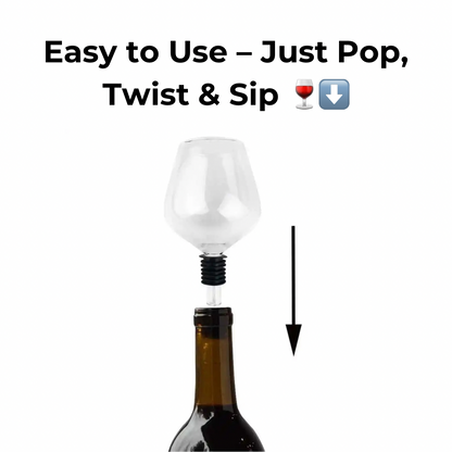 Sipfinity Glass – The Only Wine Glass That Makes Sense 🍷😂