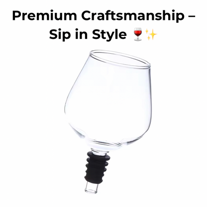 Sipfinity Glass – The Only Wine Glass That Makes Sense 🍷😂