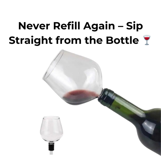 Sipfinity Glass – The Only Wine Glass That Makes Sense 🍷😂